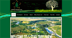 Desktop Screenshot of 5startrees.com